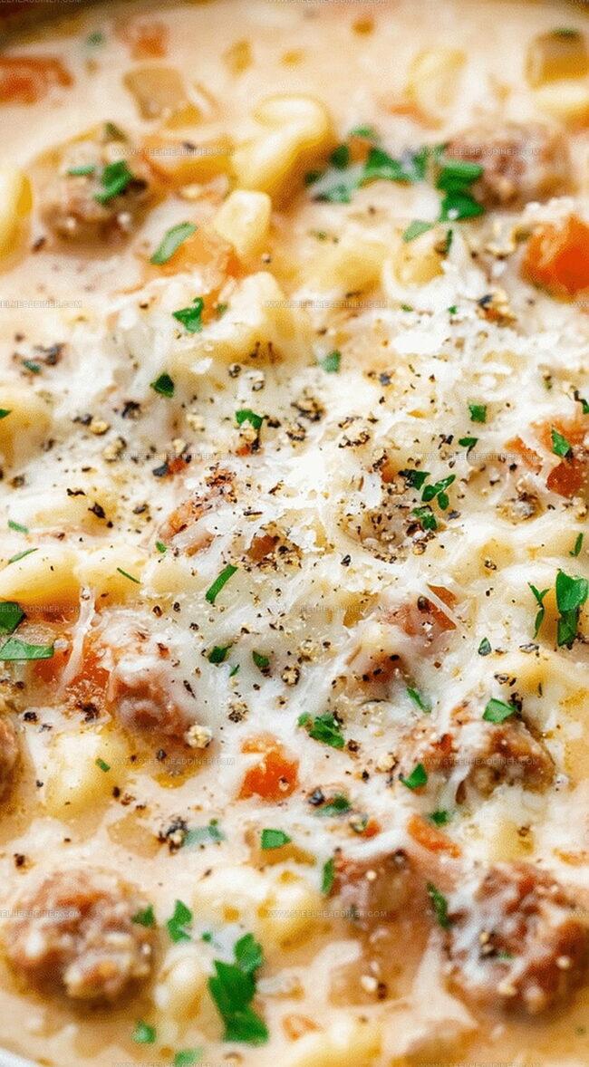 Discover The Creamy Parmesan Sausage Soup Magic