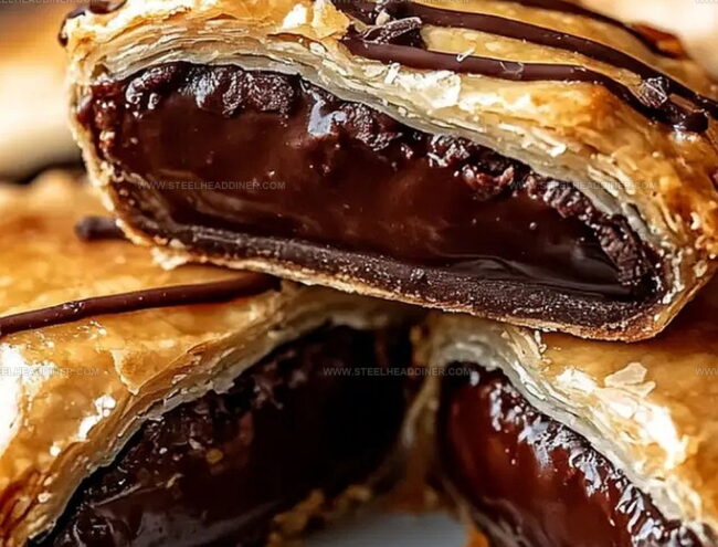 Tips For Flaky Valentines Chocolate Hand Pies