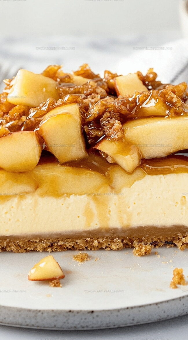 What Makes Caramel Apple Cheesecake So Decadent