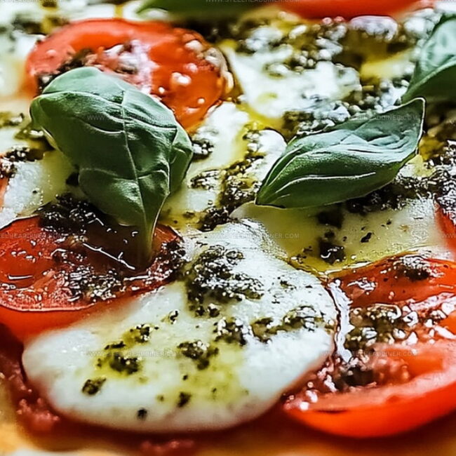 Quick And Fresh Caprese Naan Pizza