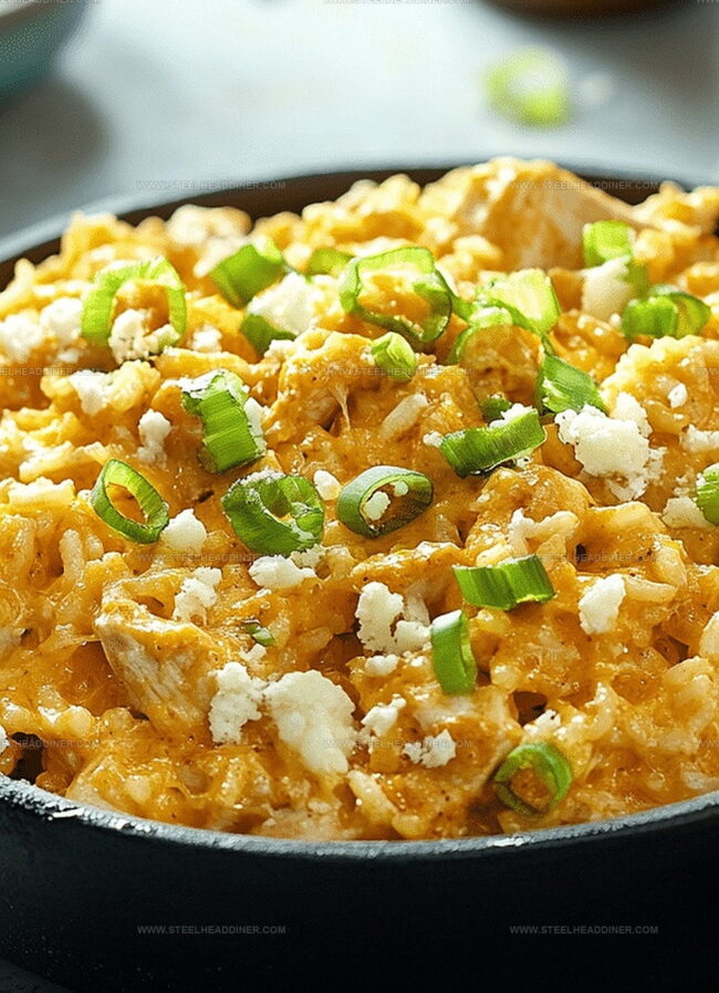 Helpful Hints for Buffalo Chicken And Cheddar Rice