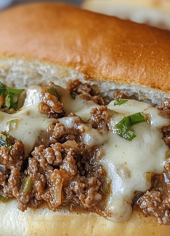 Unique Twists On Philly Cheese Steak Sloppy Joes