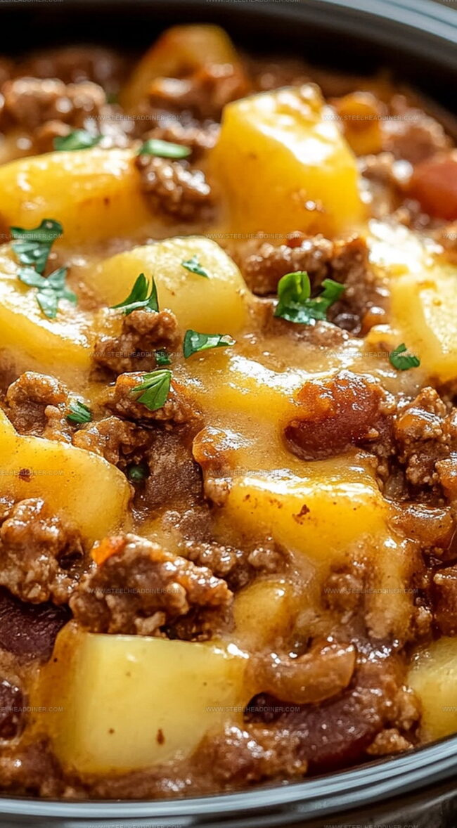 Slow Cooker Cowboy Casserole That Satisfies