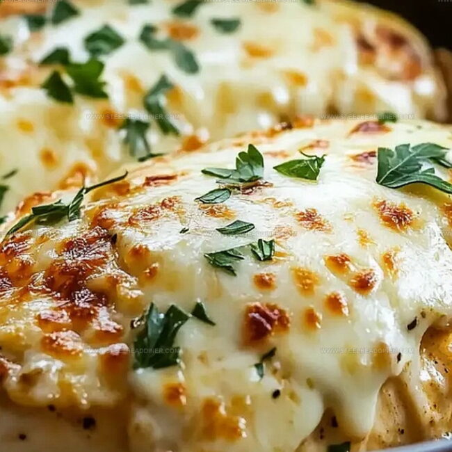 Slow Cooker Cheesy Mozzarella Chicken That Melts in Your Mouth
