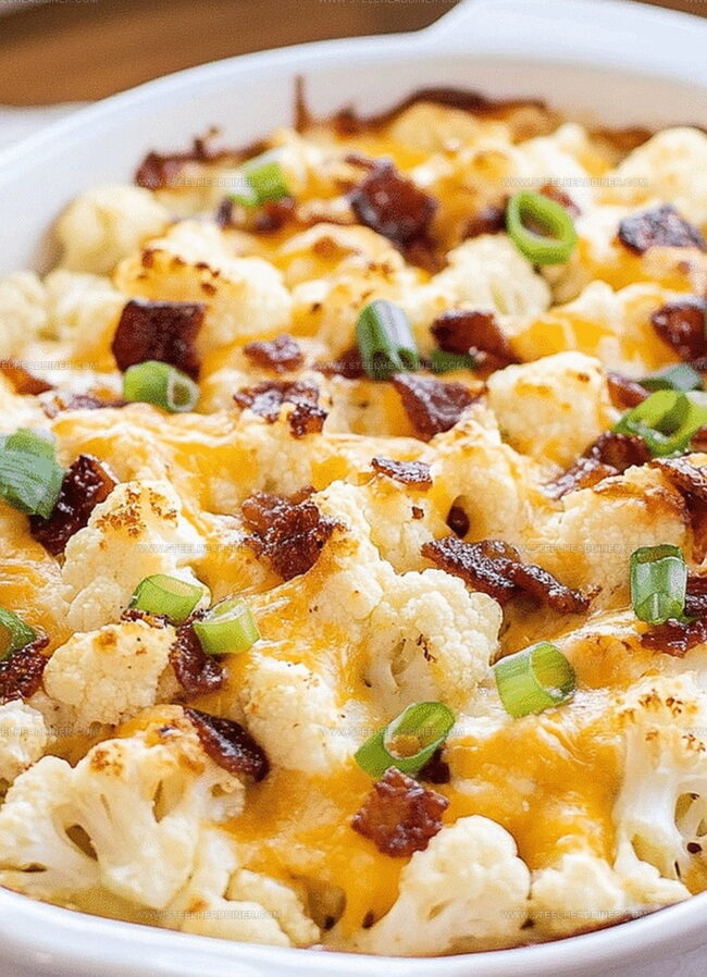 Flavor Alternatives For Loaded Cauliflower Casserole