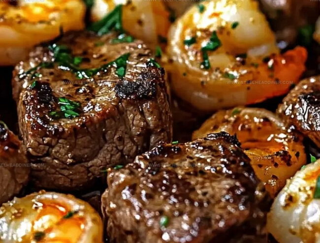 Tips for Garlic Butter Steak Bites & Shrimp Skillet