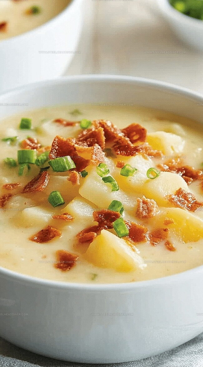Cheesy Potato Soup Features