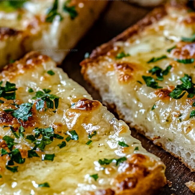 Crispy And Golden Quick Air Fryer Garlic Bread
