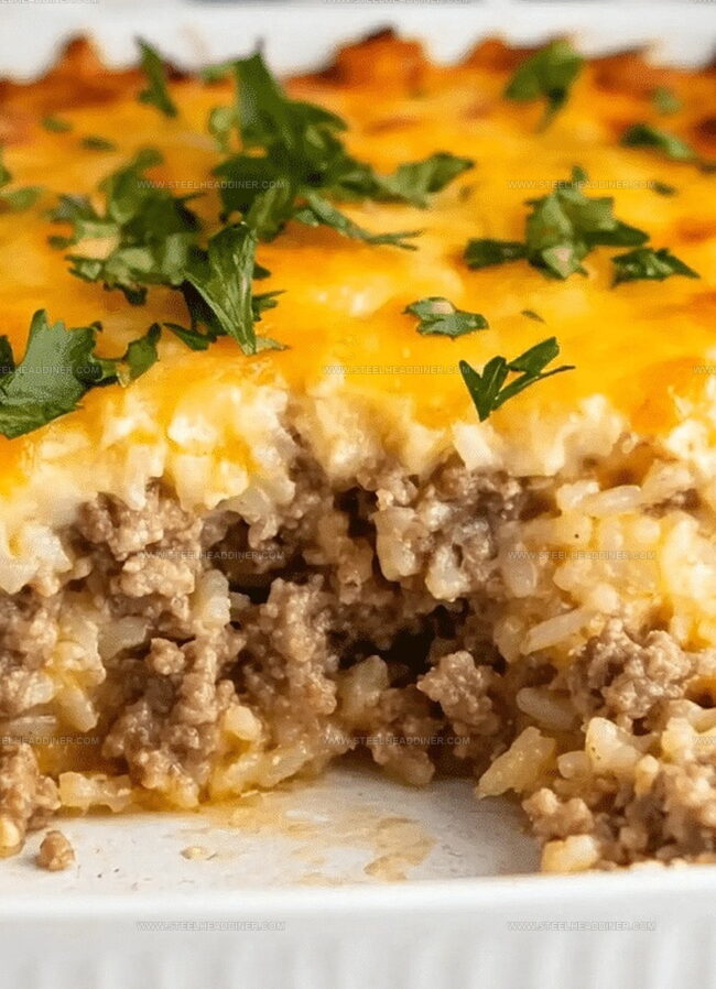 Handy Tips For Hamburger Rice Casserole Wins