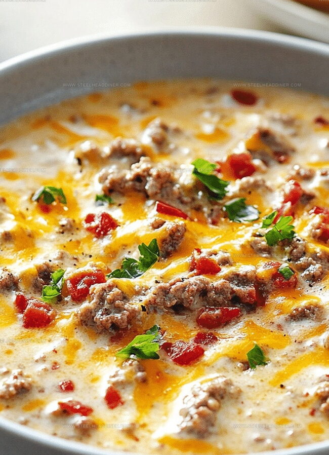 Insider Tips To Elevate Cheeseburger Soup