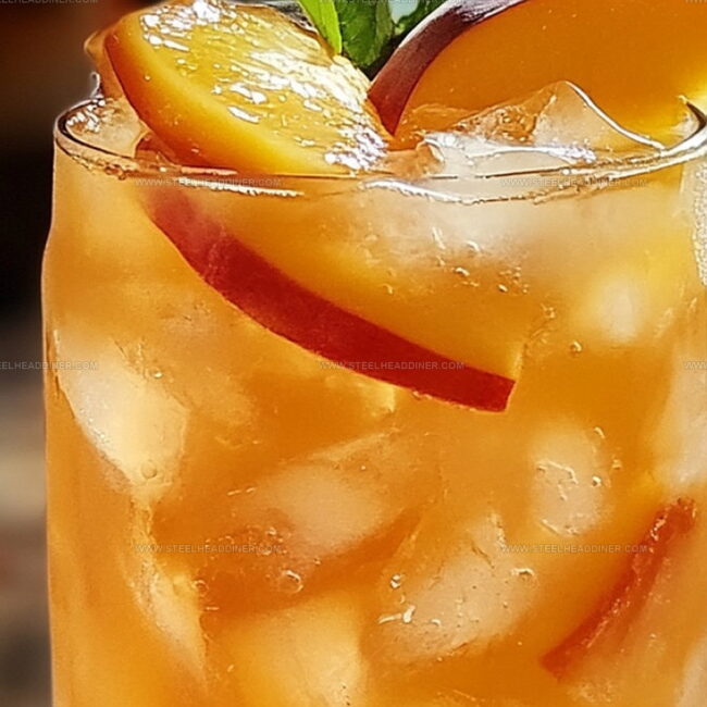 Refreshing Peach Lemonade To Try