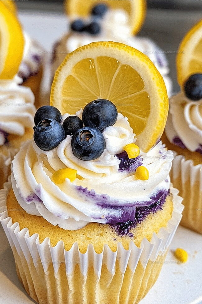 Lemon Blueberry Cupcakes: A Fresh Favorite