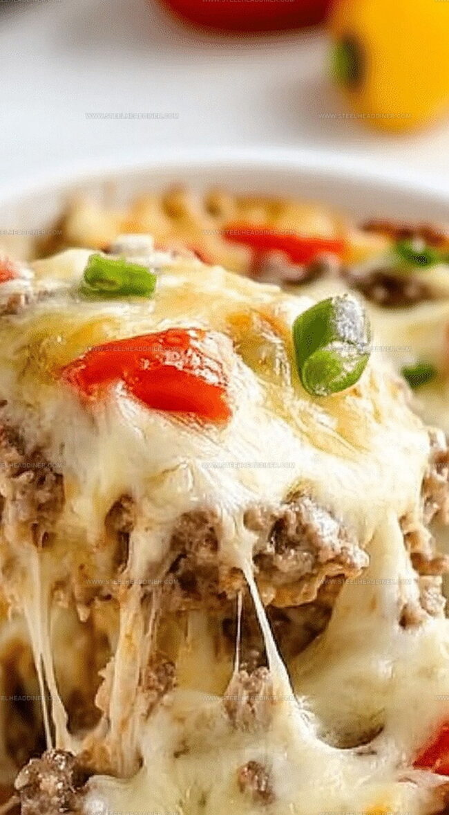 Why Philly Cheesesteak Casserole Is Crowd-Pleasing