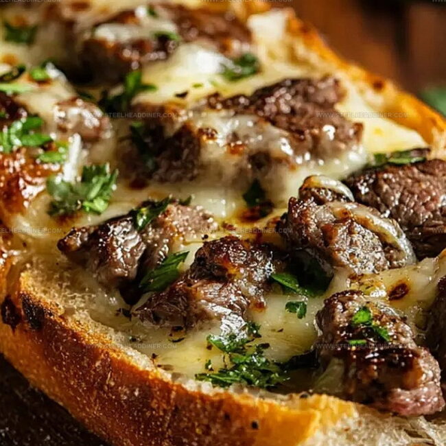 Steak Garlic Cheese Bread That’s Next-Level Good