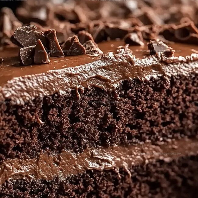 Chocolate Buttermilk Cake Features