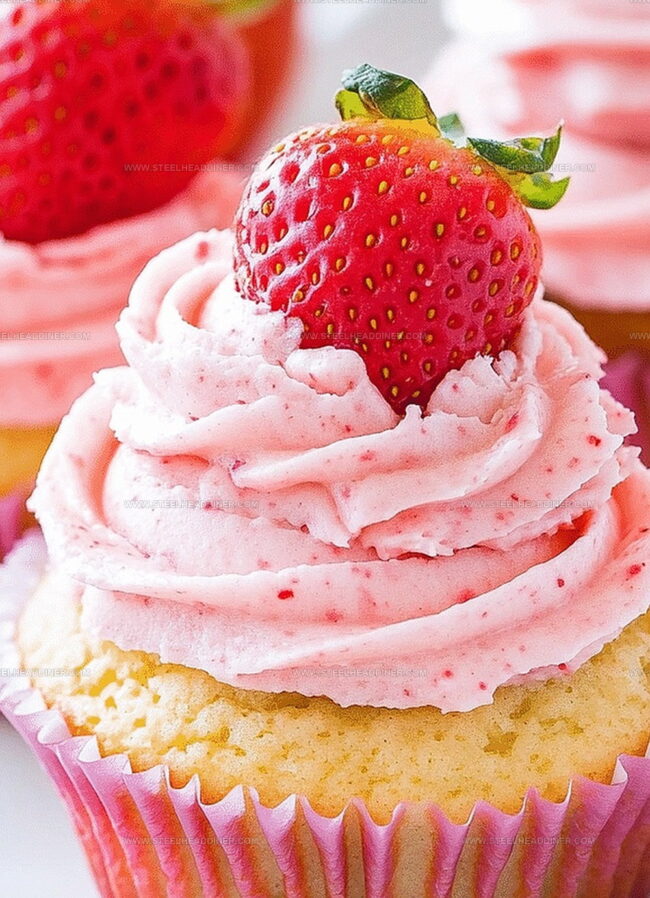Handy Tricks For Strawberry Cupcakes With Buttercream