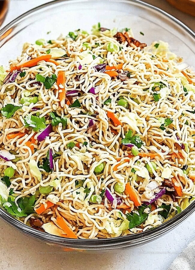 Flavor Variations for Ramen Noodle Salad