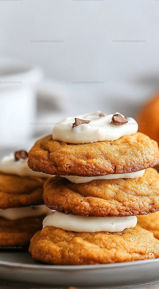 Melt-In-Your-Mouth Pumpkin Cookies