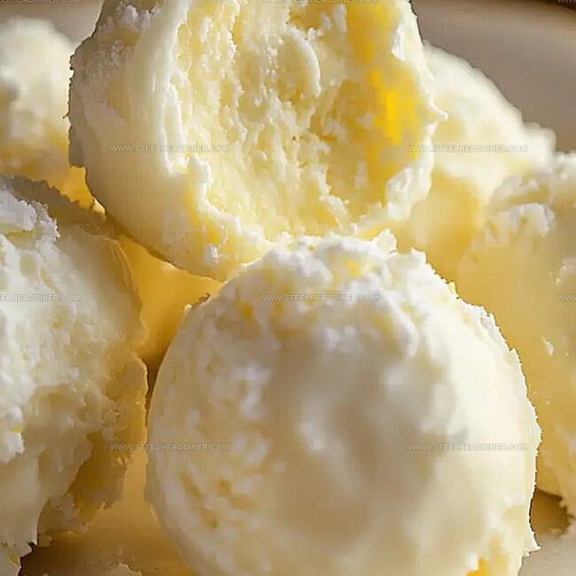 Luscious Lemon Cream Truffles That Melt in Your Mouth