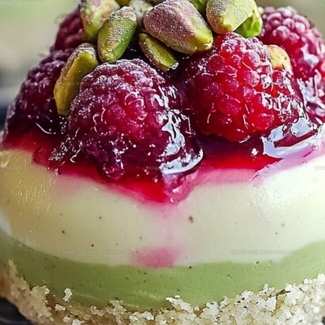 What Makes Pistachio Raspberry Cheesecake Domes Special