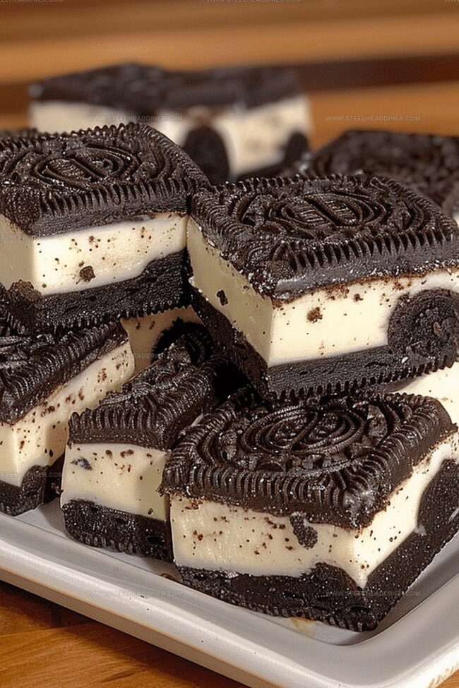 Decadent Cheesecake Oreo Cubes Bite-Sized Treats