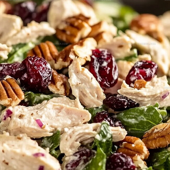 Cranberry Pecan Chicken Salad Features