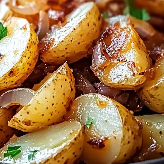Slow Cooker Lipton Onion Potatoes - Comfort Food Classic