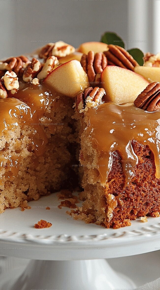 Tips for Apple Pecan Cake With Caramel Glaze
