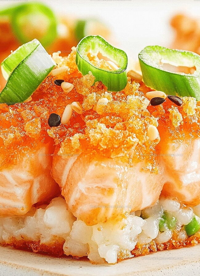 Flavor Variations For Crispy Spicy Salmon Bites