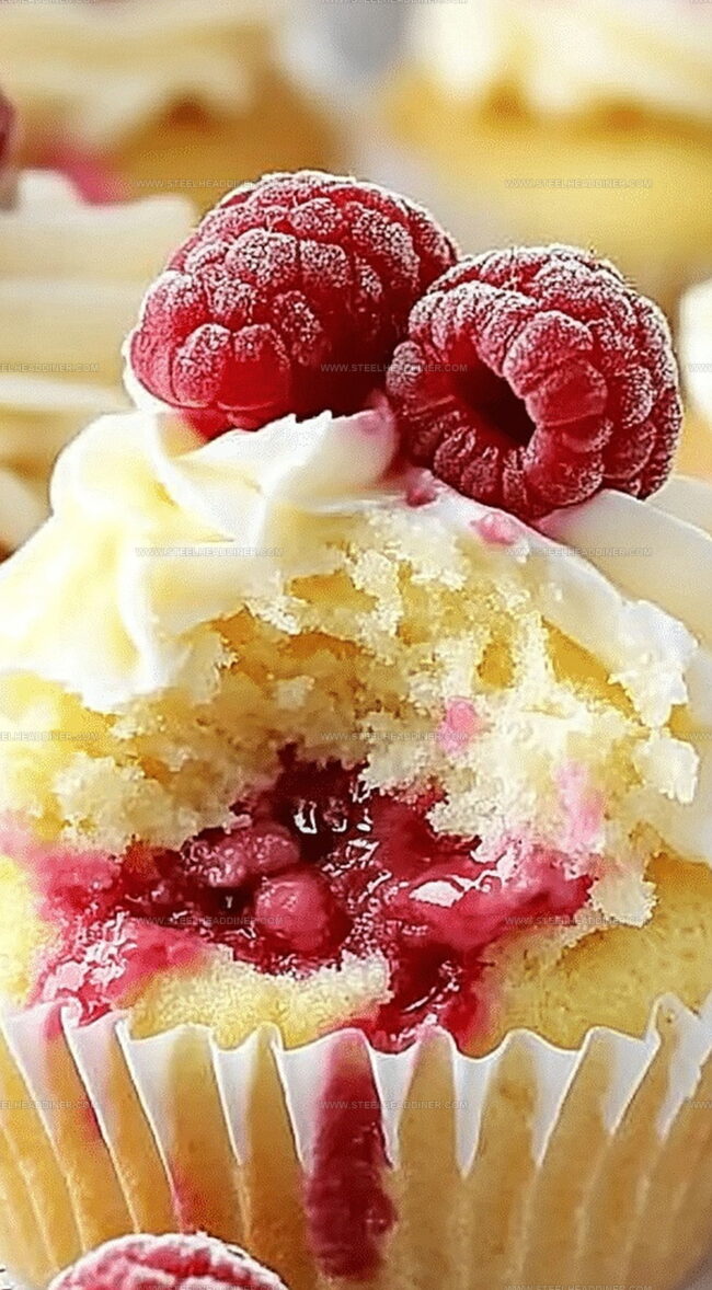 Raspberry Lemon Heaven Cupcakes to Brighten Your Day