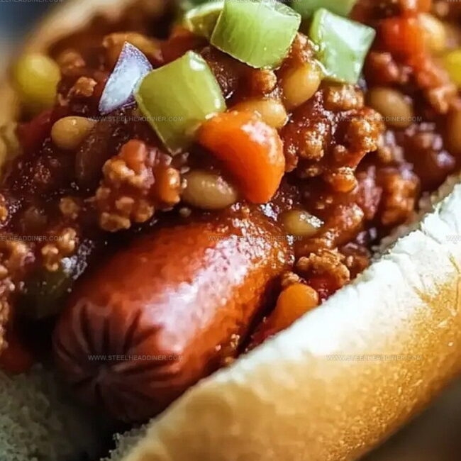 Crockpot Hot Dog Chili Highlights