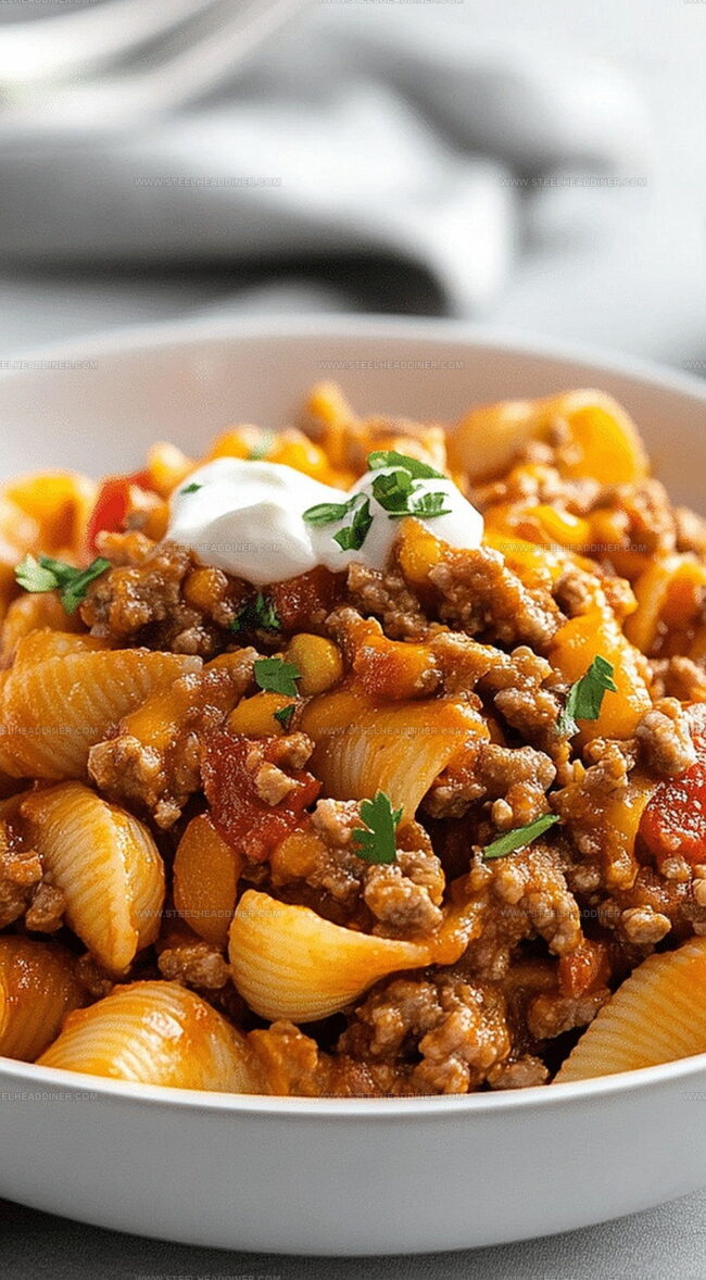 Taco Pasta Fiesta In Minutes