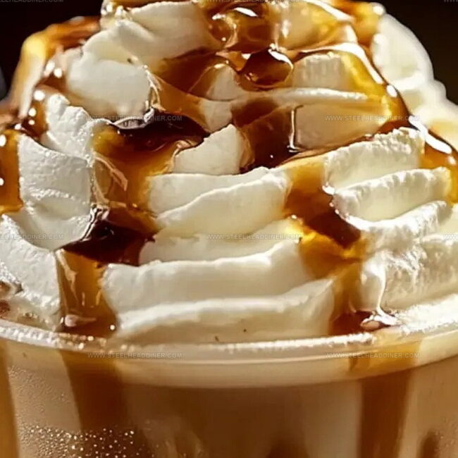 Caramel Iced Coffee To Savor