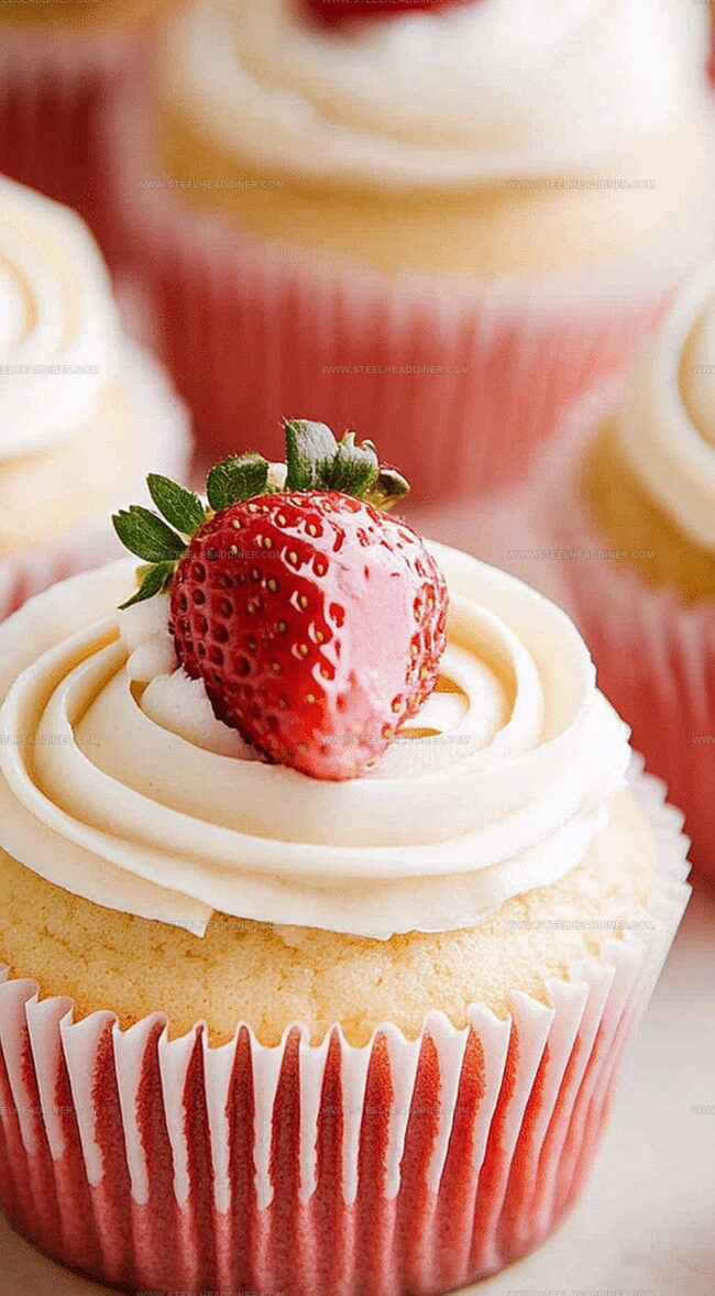 White Chocolate Strawberry Cupcakes: A Treat To Remember