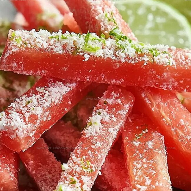 The Magic Of Watermelon Fries With Coconut Lime Dip