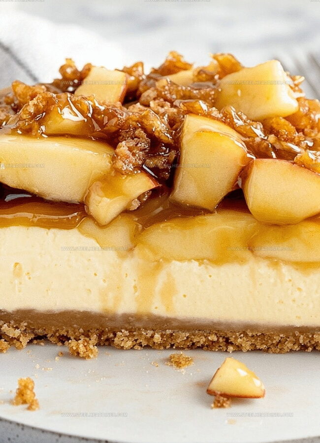 How to Prepare Caramel Apple Cheesecake