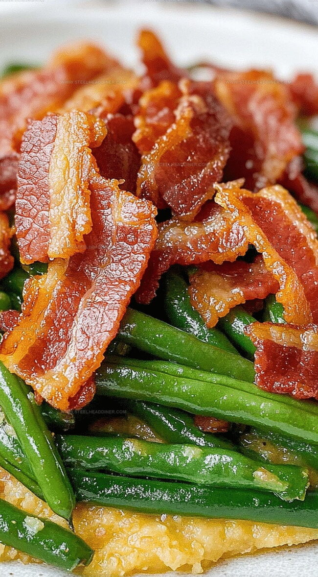 Southern Bacon And Green Beans - Salty, Savory Perfection
