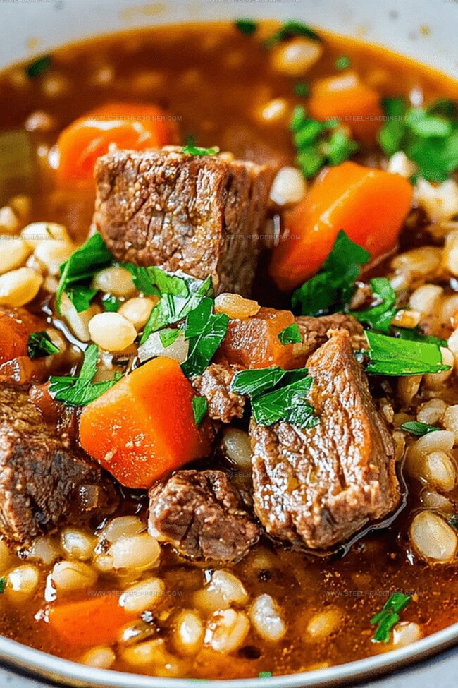 What Makes Beef Barley Soup So Nourishing