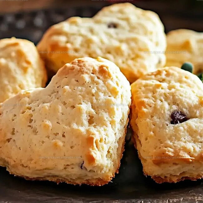 Valentine Heart-Shaped Scones That Melt Hearts