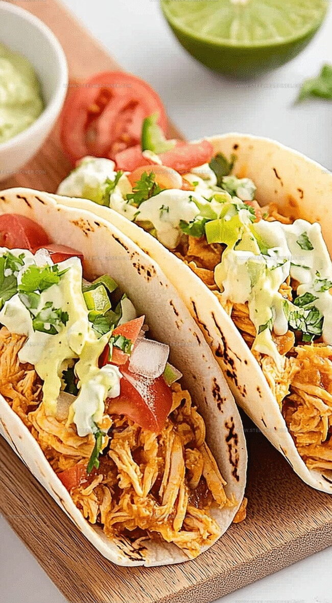 Kitchen Hints For Slow Cooker Queso Chicken Tacos