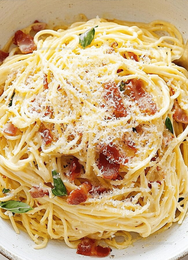 Flavor Twists For Classic Italian Carbonara With Bacon