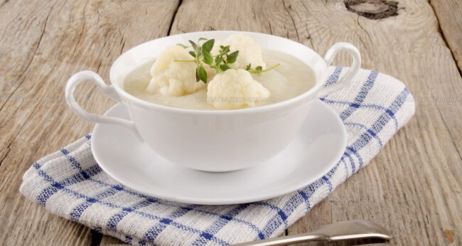 Cauliflower Soup (Blomkalsuppe)