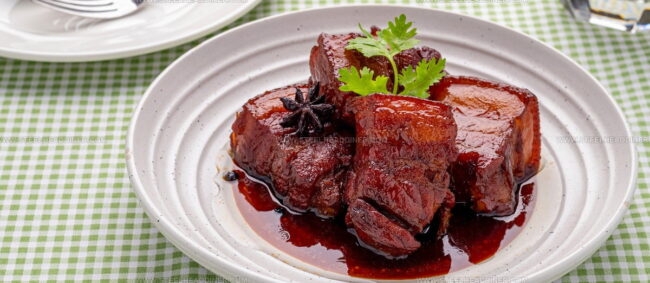 Braised Pork Belly (Hong Shao Rou)
